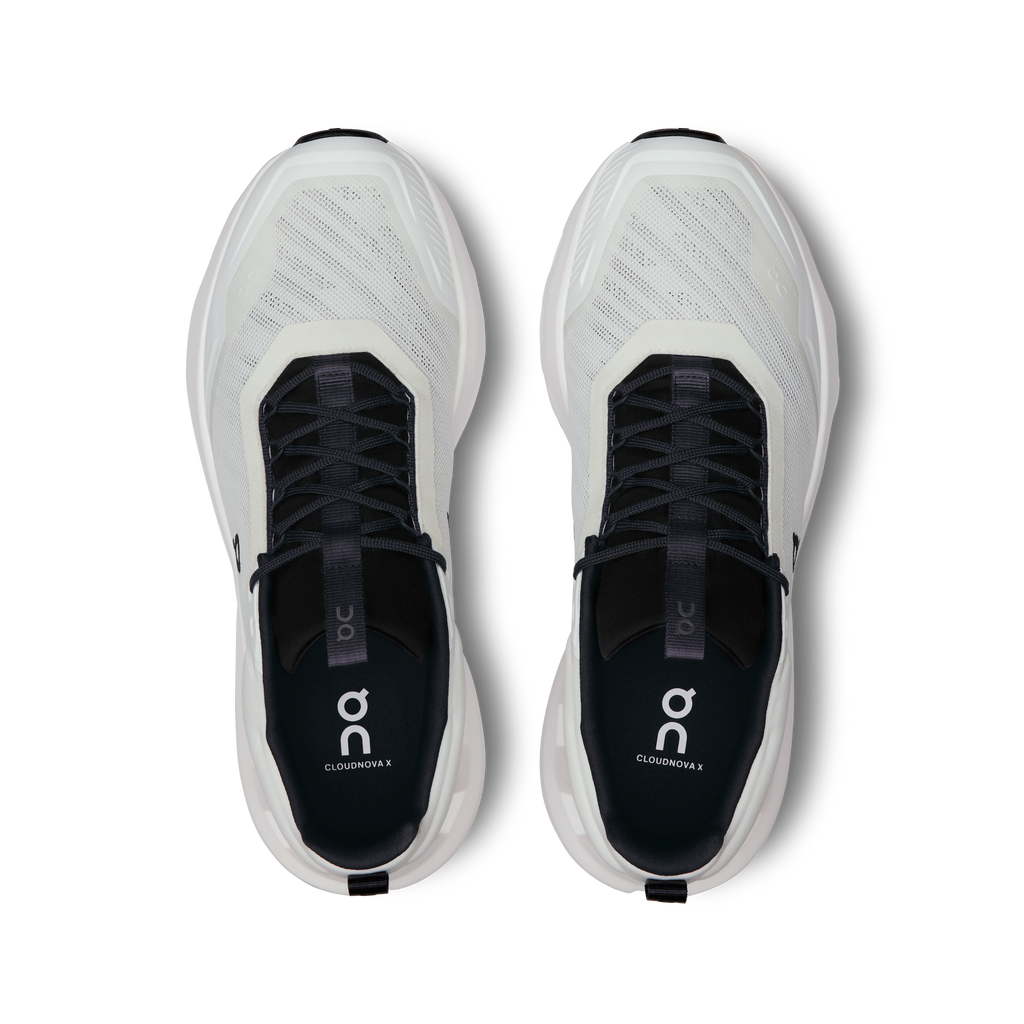On Running Men's Cloudnova X Shoes - White / Black