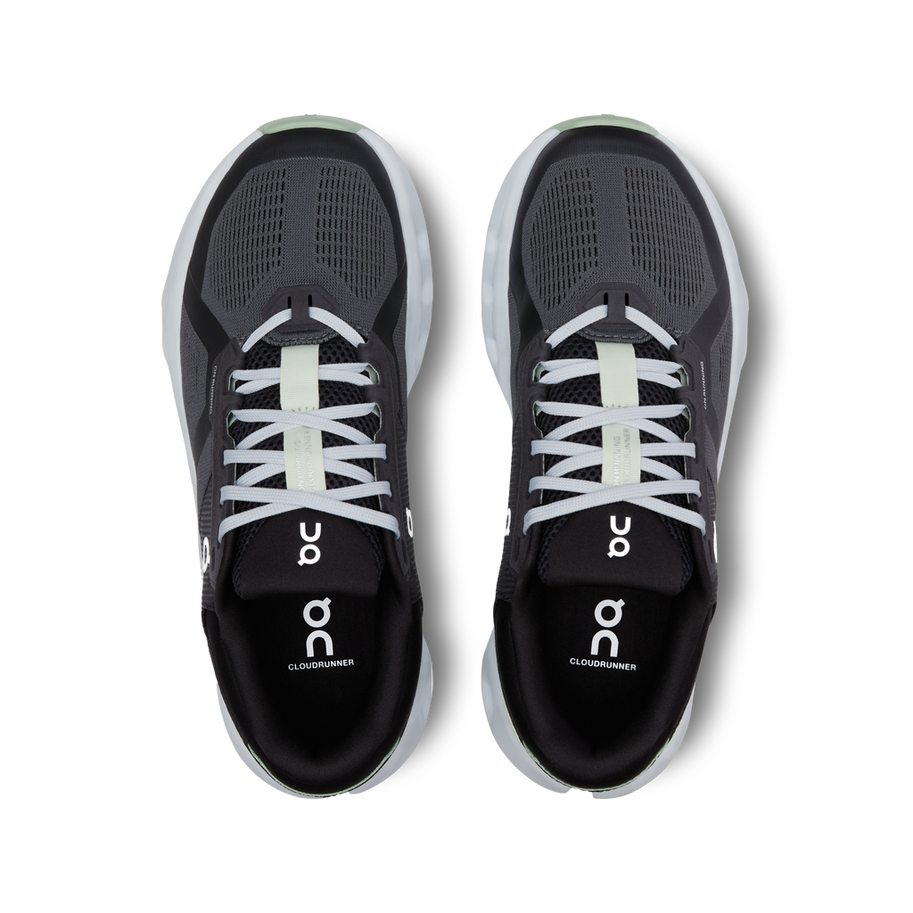 On Running Women's Cloudrunner 2 Wide Shoes - Shadow / Lima
