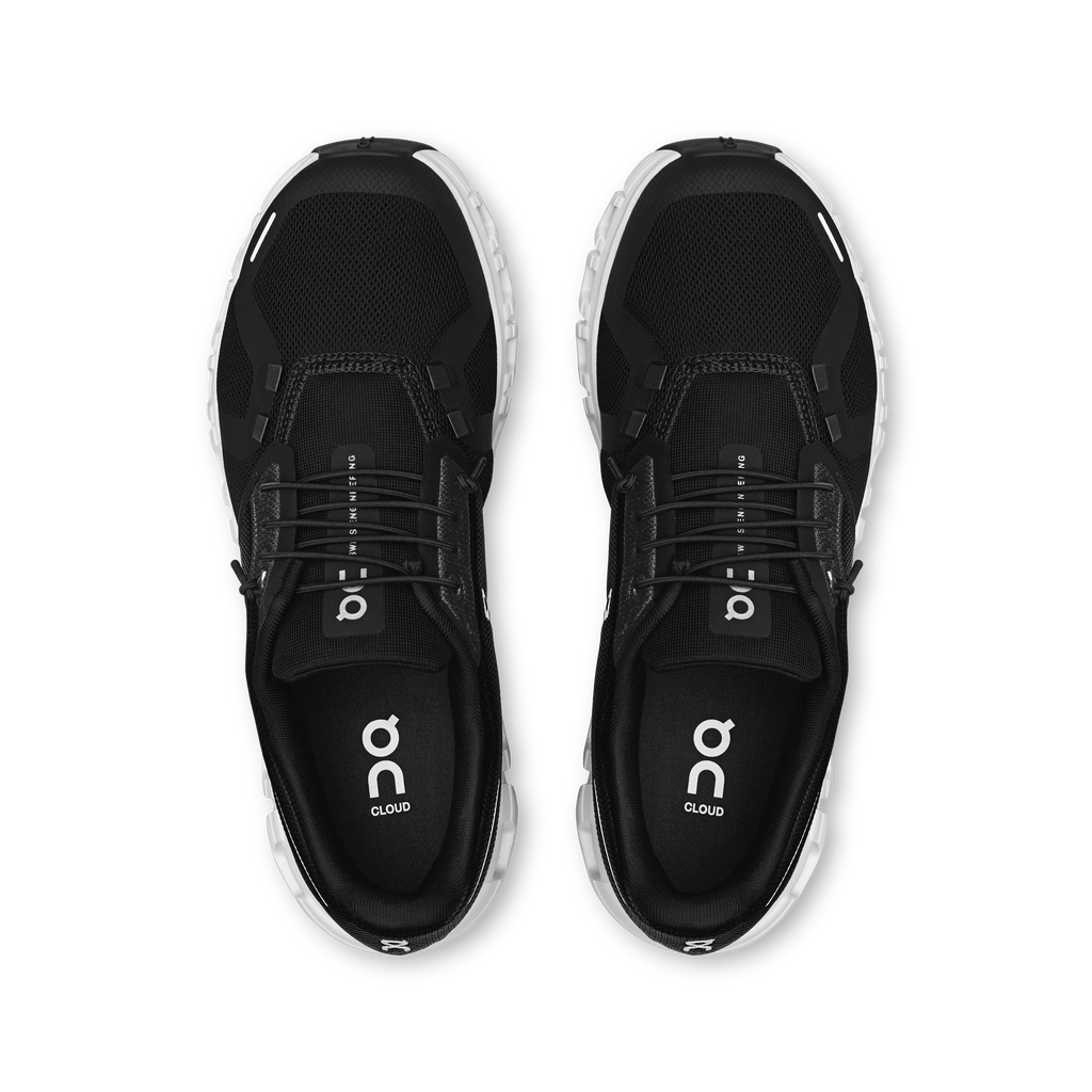 On Running Women's Cloud 6 Shoes - Black / White