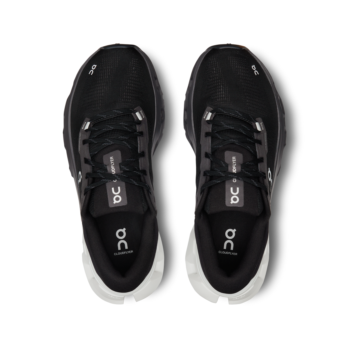 On Running Women's Cloudflyer 5 Shoes - Black / White