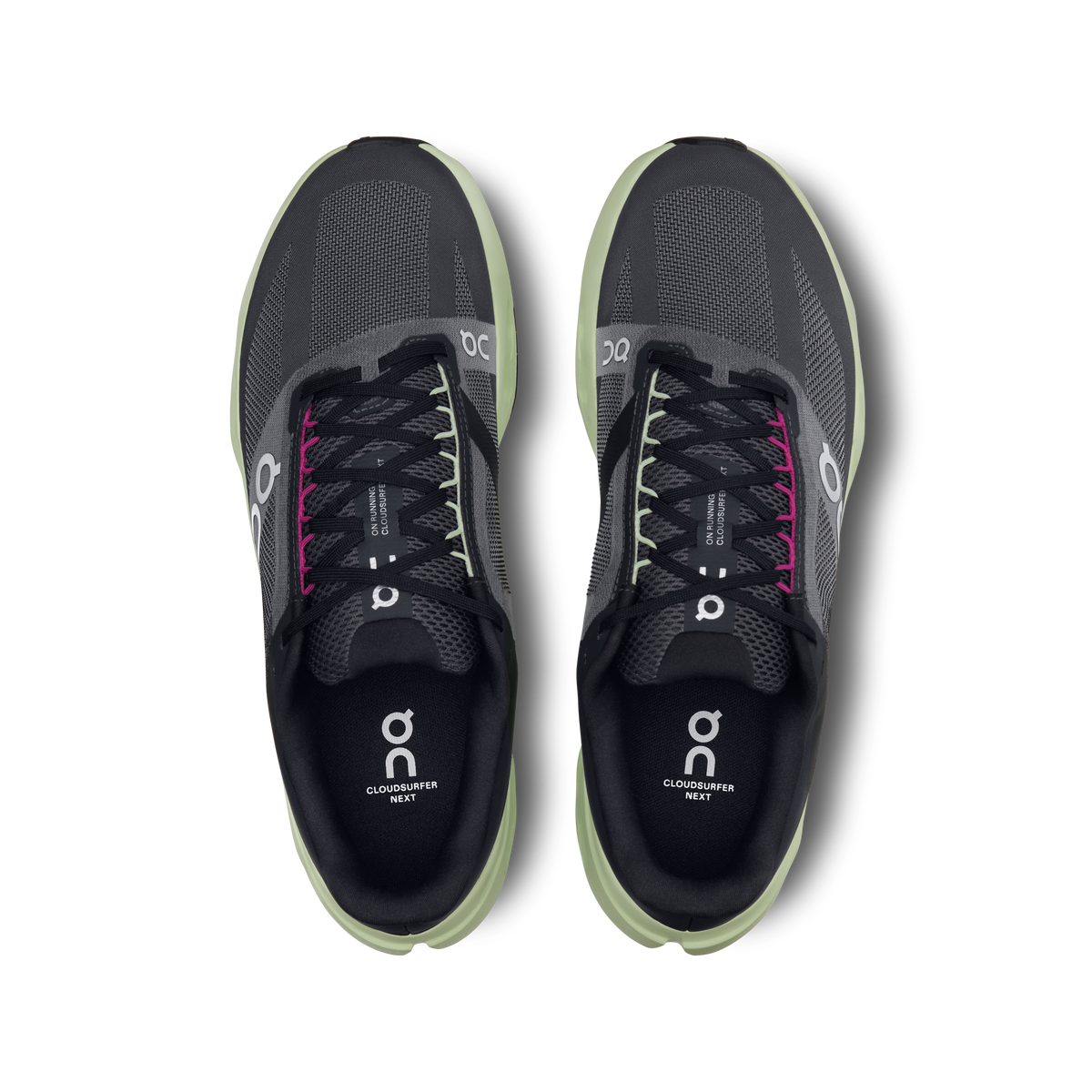 On Running Men's Cloudsurfer Next Shoes - Black / Lima