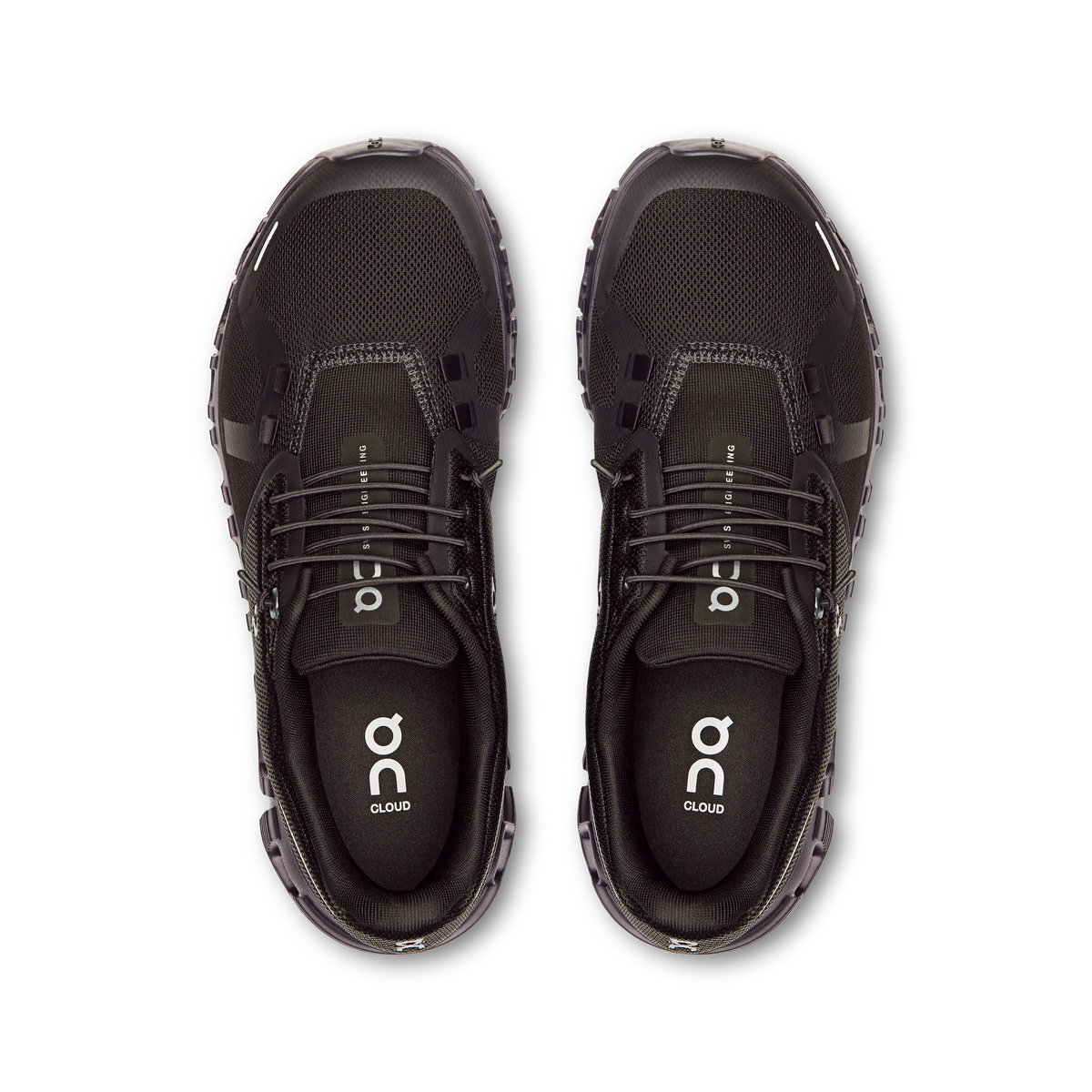 On Running Women's Cloud 6 Shoes - Black / Black