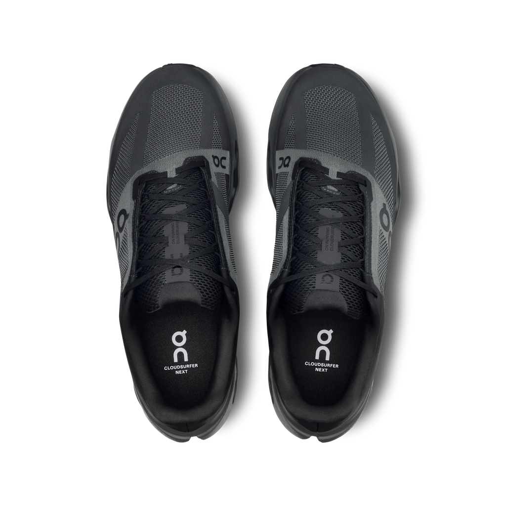On Running Men's Cloudsurfer Next Wide Shoes - Black / Eclipse