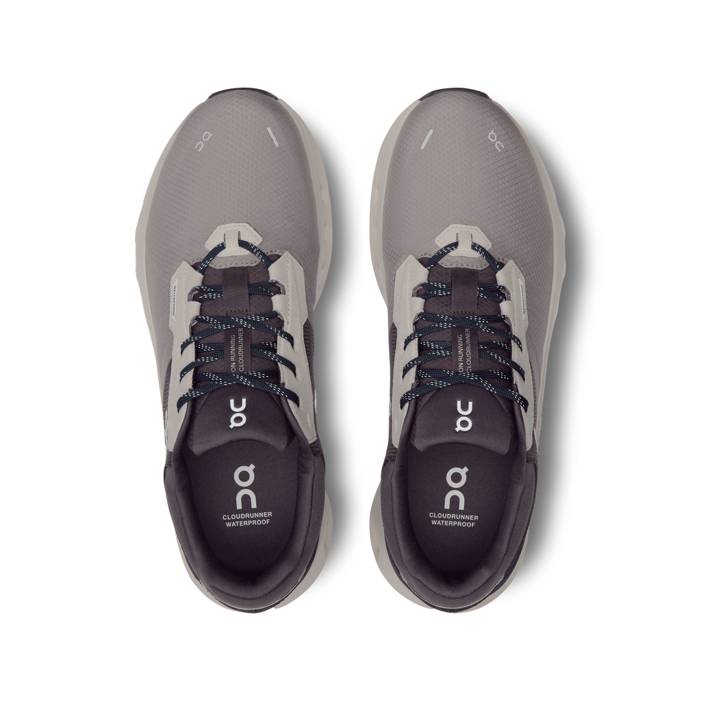 On Running Men's Cloudrunner 2 Waterproof Shoes - Zinc / Midnight