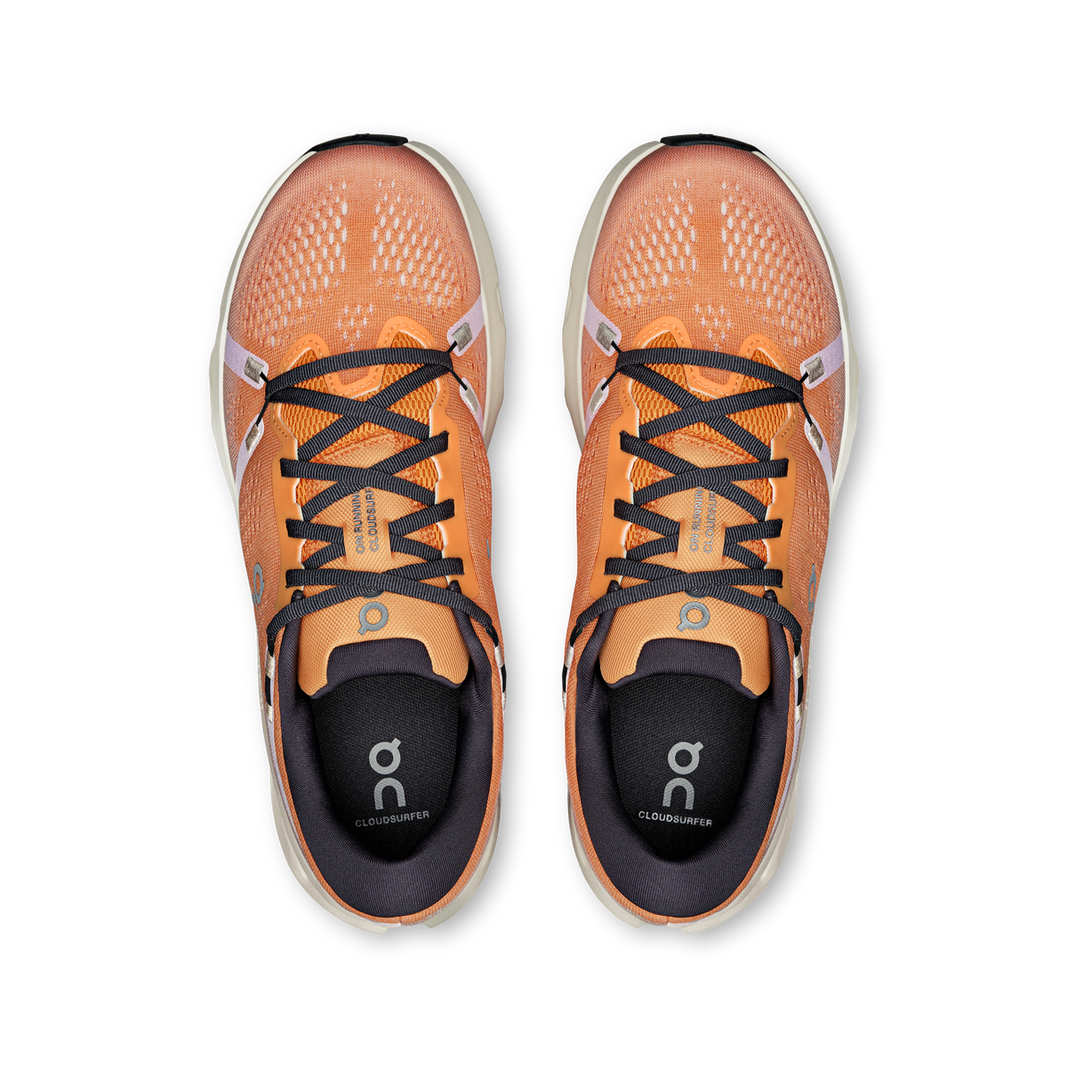 On Running Men's Cloudsurfer 2 Shoes - Tangerine / Ivory