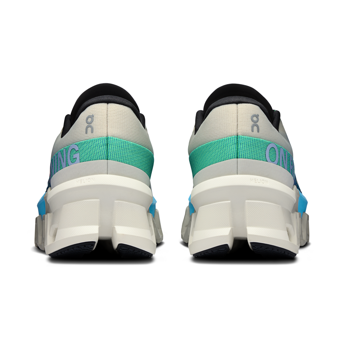 On Running Women's Cloudmonster 2 Shoes - Cream / Horizon