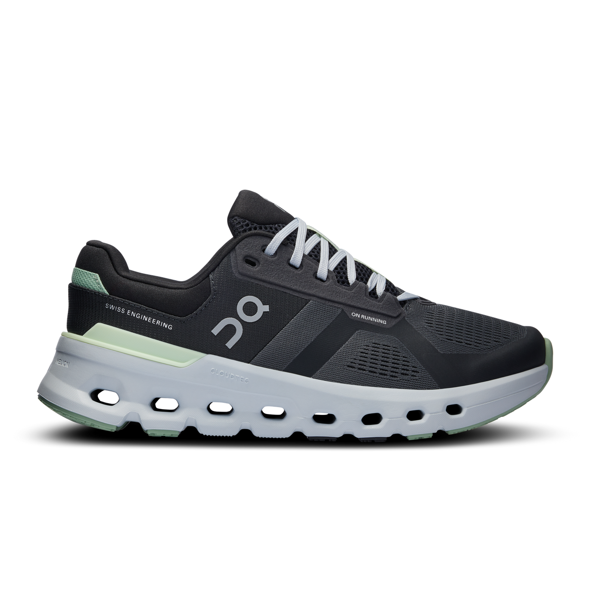 On Running Women's Cloudrunner 2 Wide Shoes - Shadow / Lima
