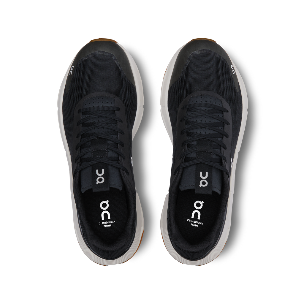 On Running Men's Cloudnova Form 2 Shoes - Black / Ivory