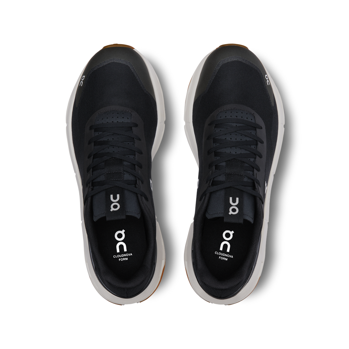 On Running Men's Cloudnova Form 2 Shoes - Black / Ivory