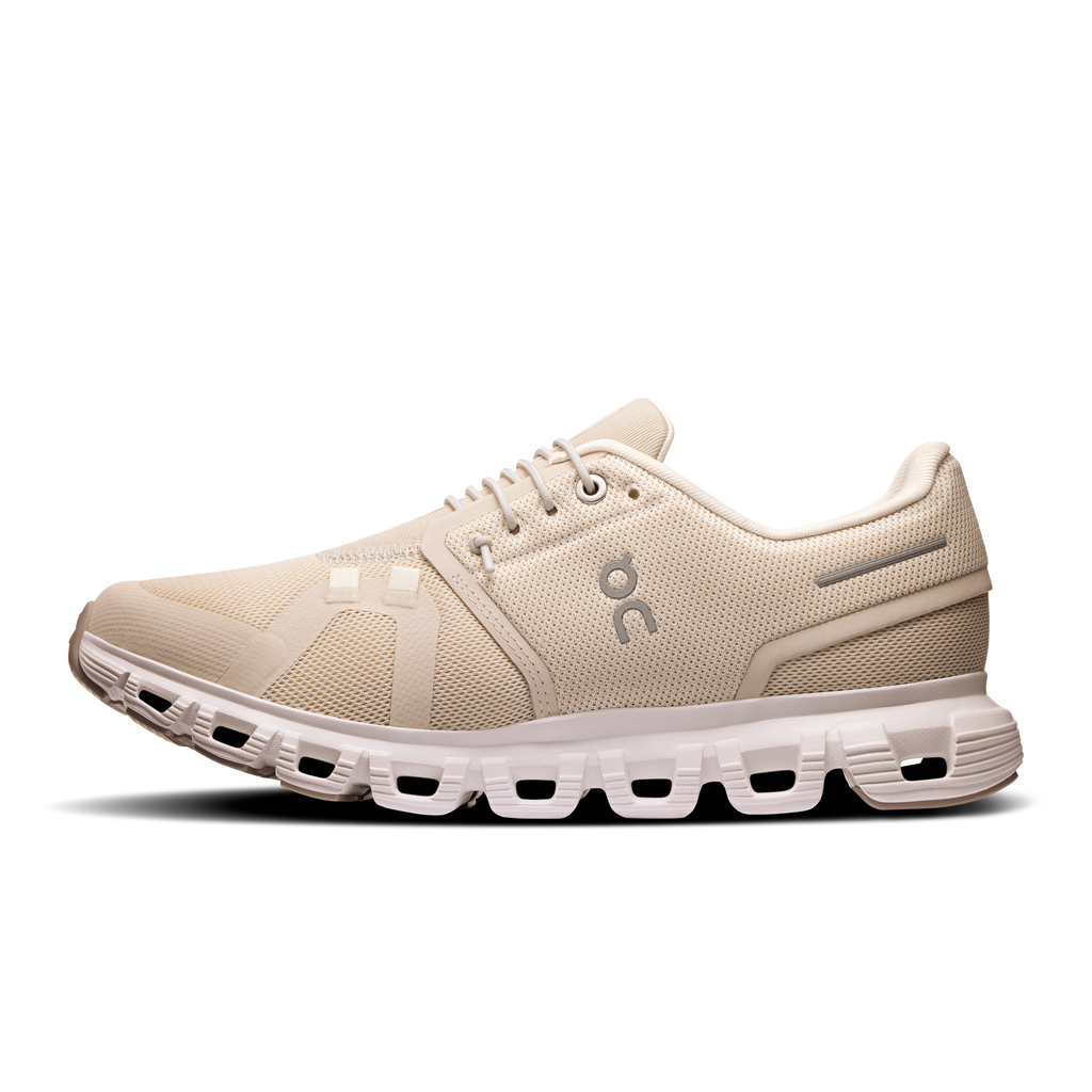 On Running Women's Cloud 6 Shoes - Pearl / White