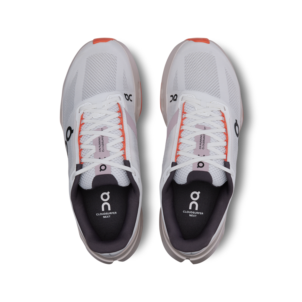 On Running Women's Cloudsurfer Next Shoes - White / Flame