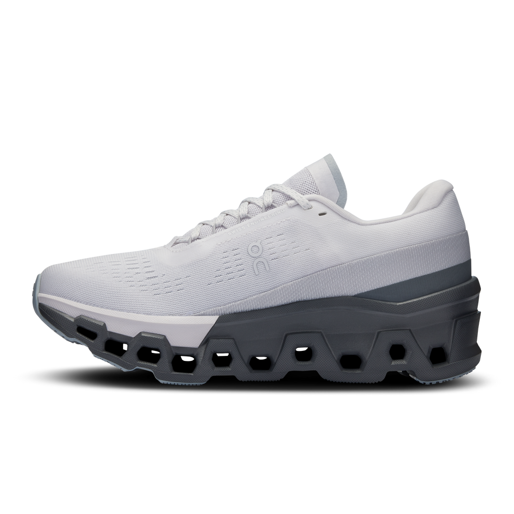 On Running Women's Cloudmonster 2 Shoes - Frost / Rock