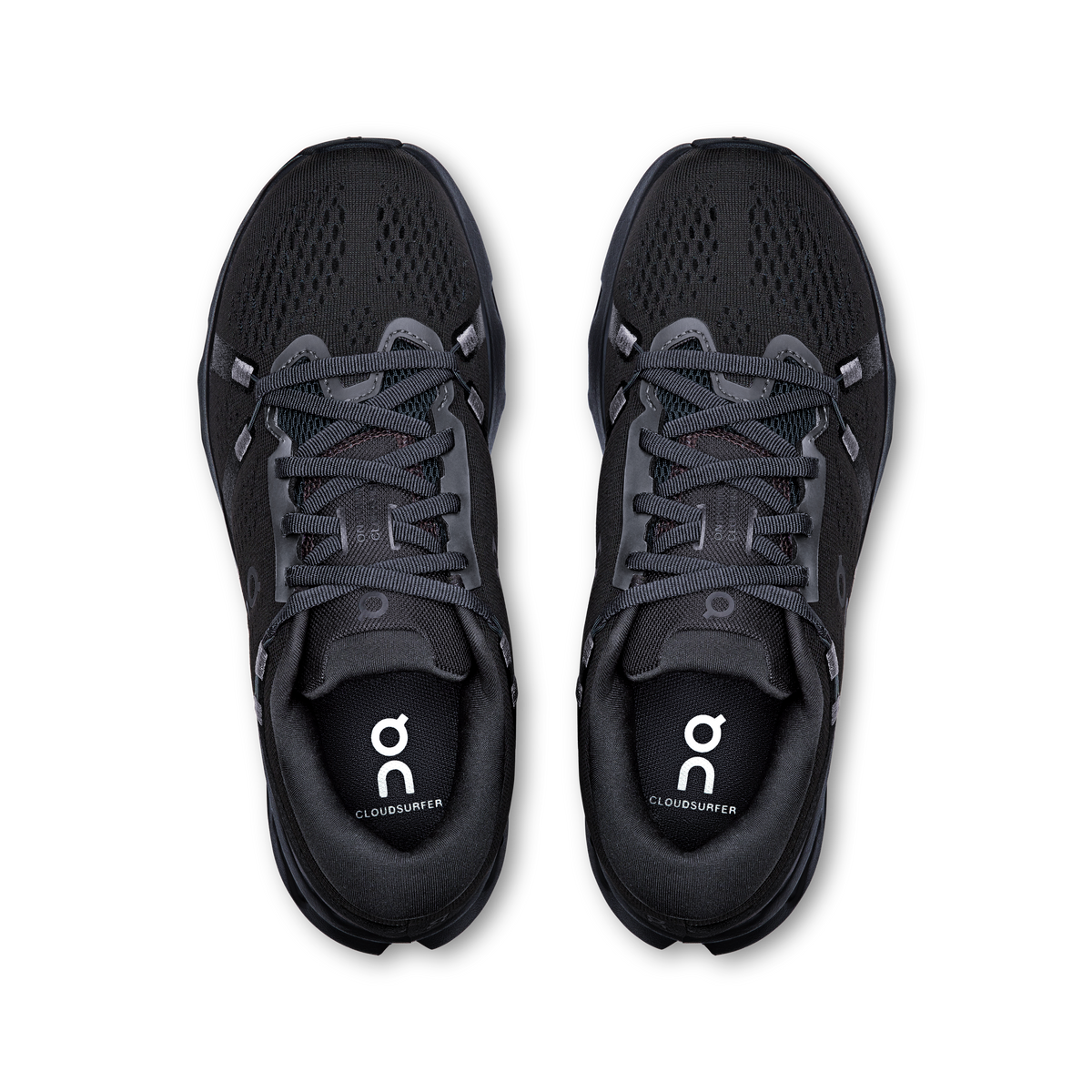 On Running Women's Cloudsurfer 2 Shoes - Black / Black
