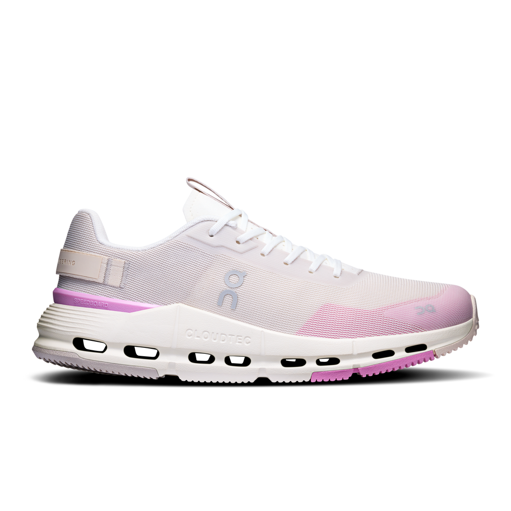 On Running Women's Cloudnova Form 2 Shoes - Pearl / Raspberry