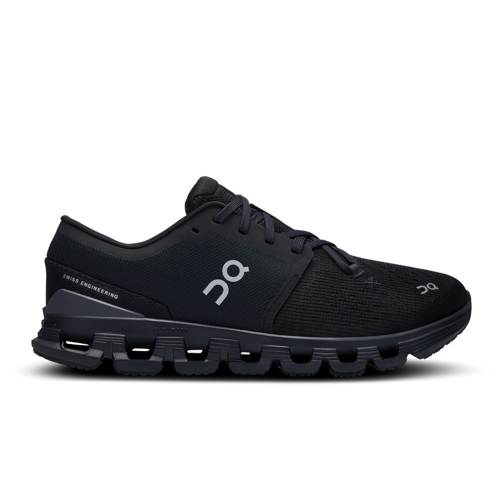 On Running Women's Cloud X 4 Shoes - Black / Eclipse