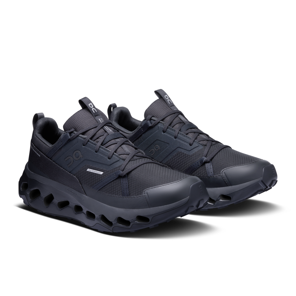 On Running Women's Cloudhorizon Waterproof Shoes - Black / Black