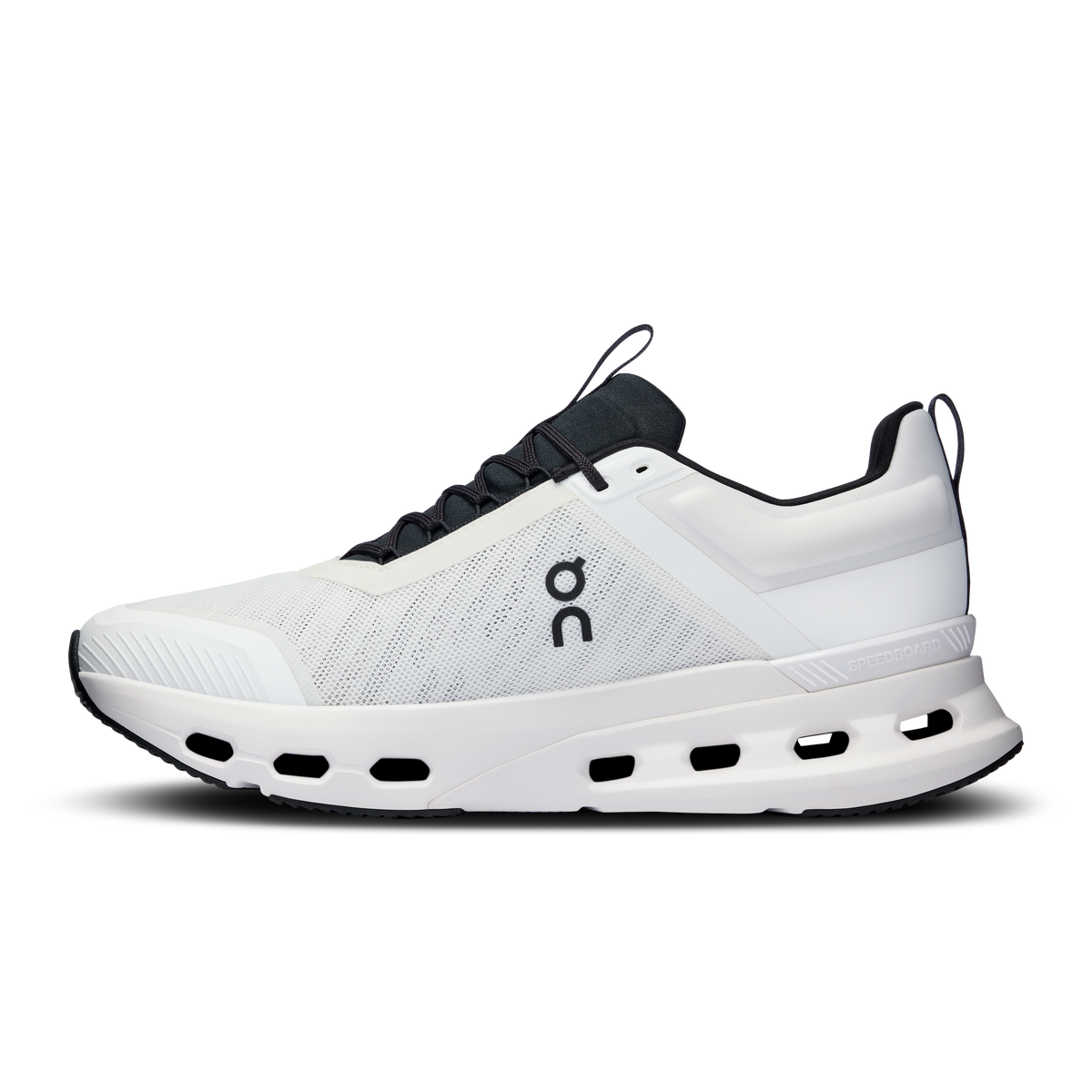 On Running Men's Cloudnova X Shoes - White / Black