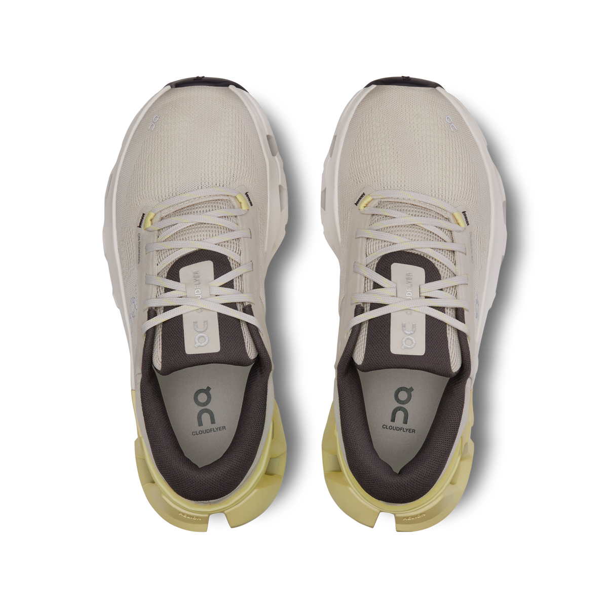 On Running Women's Cloudflyer 5 Shoes - Pearl / Hay