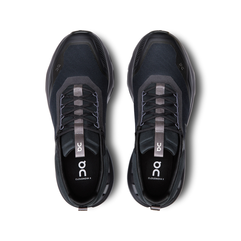 On Running Men's Cloudnova X Shoes - Black / Eclipse