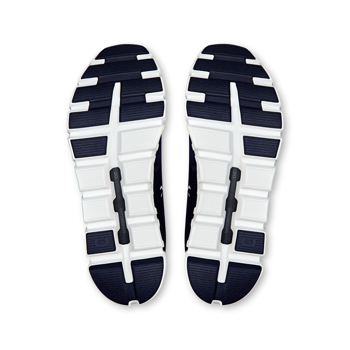 On Running Men's Cloud 6 Shoes - Midnight / White