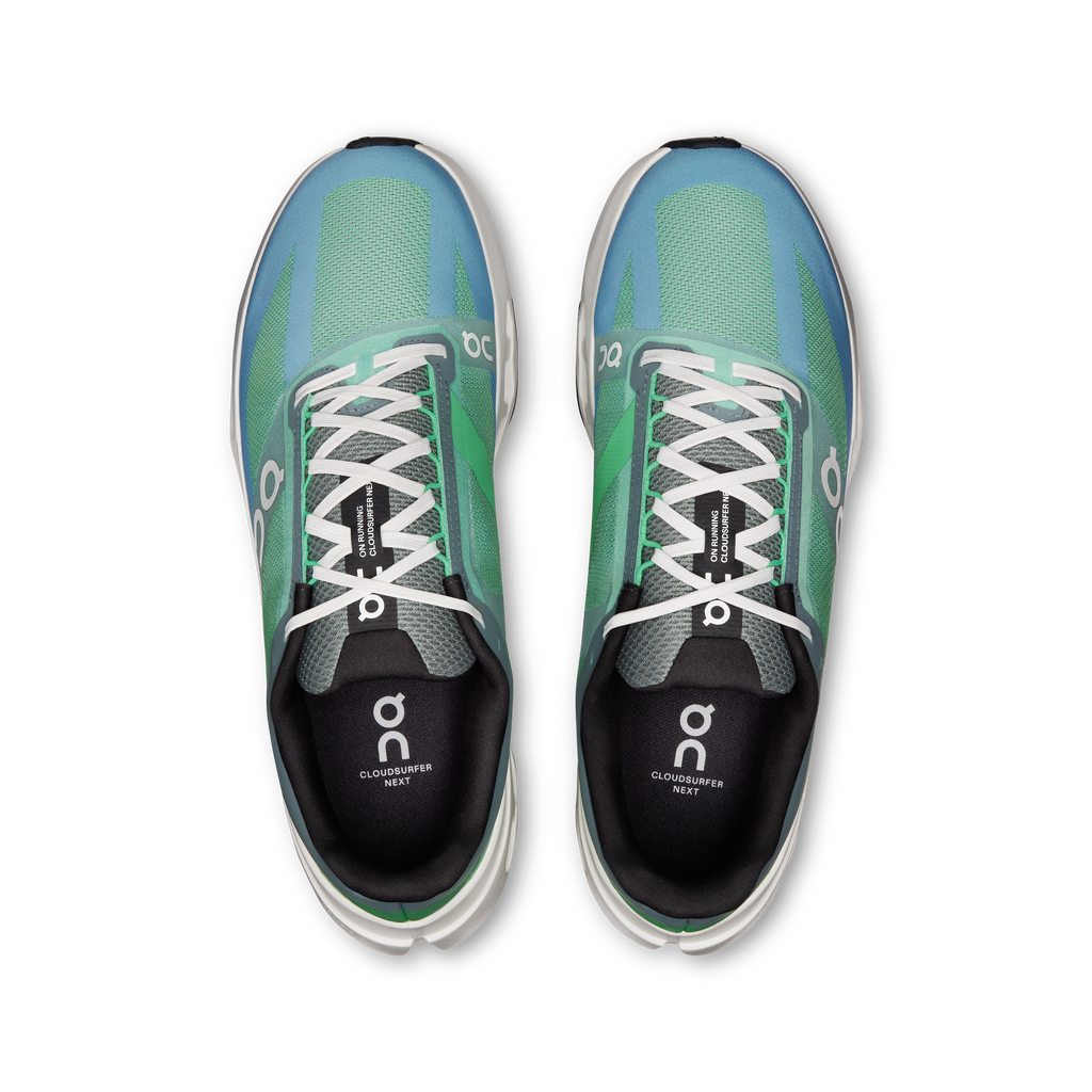 On Running Men's Cloudsurfer Next Wide Shoes - Honeydew / Ivory
