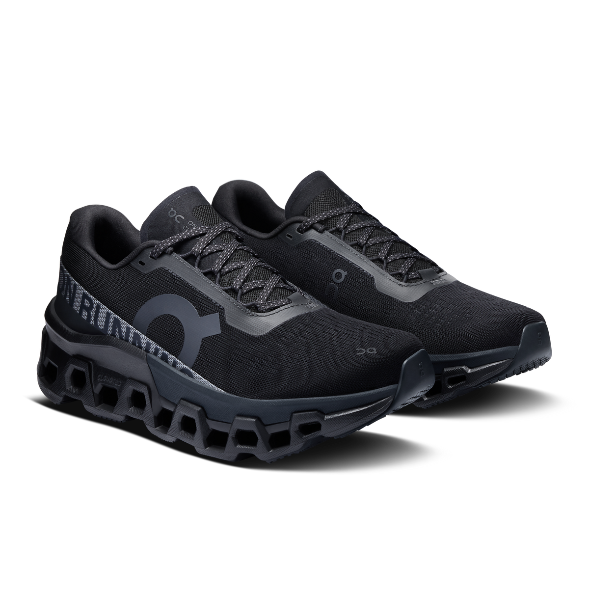 On Running Women's Cloudmonster 2 Shoes - Black / Eclipse