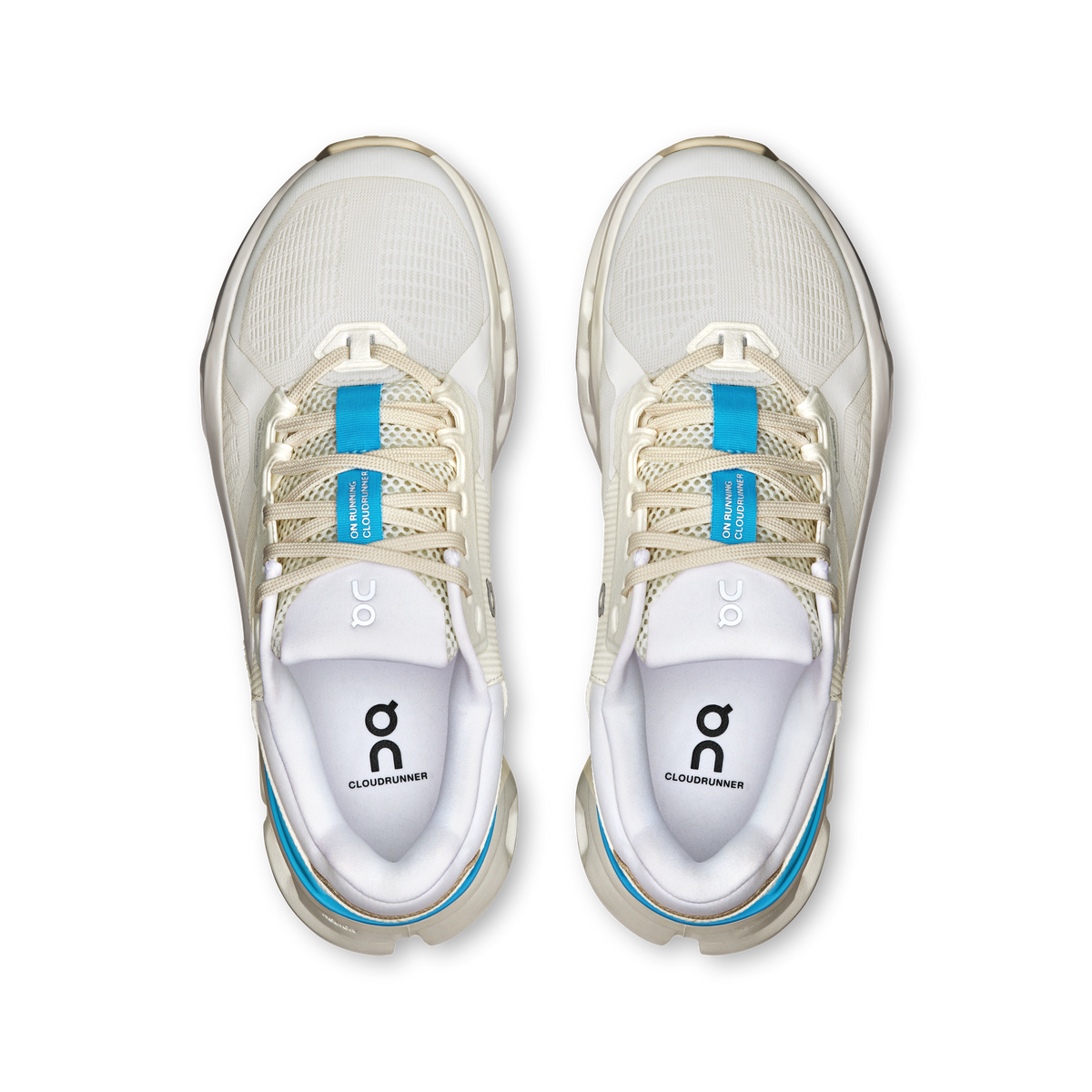 On Running Women's Cloudrunner 2 Shoes - White / Horizon