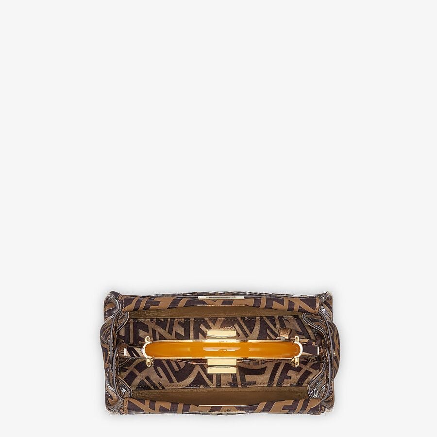 Fendi Mini Leather Ff Vertigo Bag