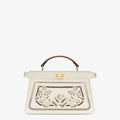 Fendi East-west Canvas Bag With Embroidery