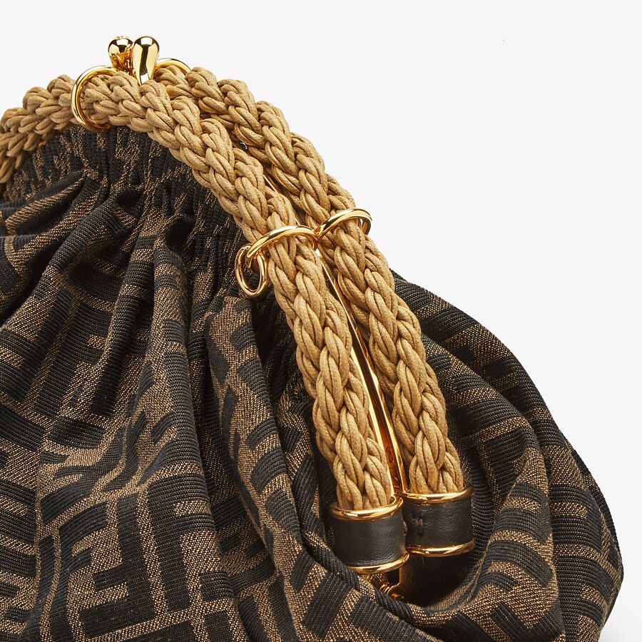 Fendi Ff Fabric Pochette