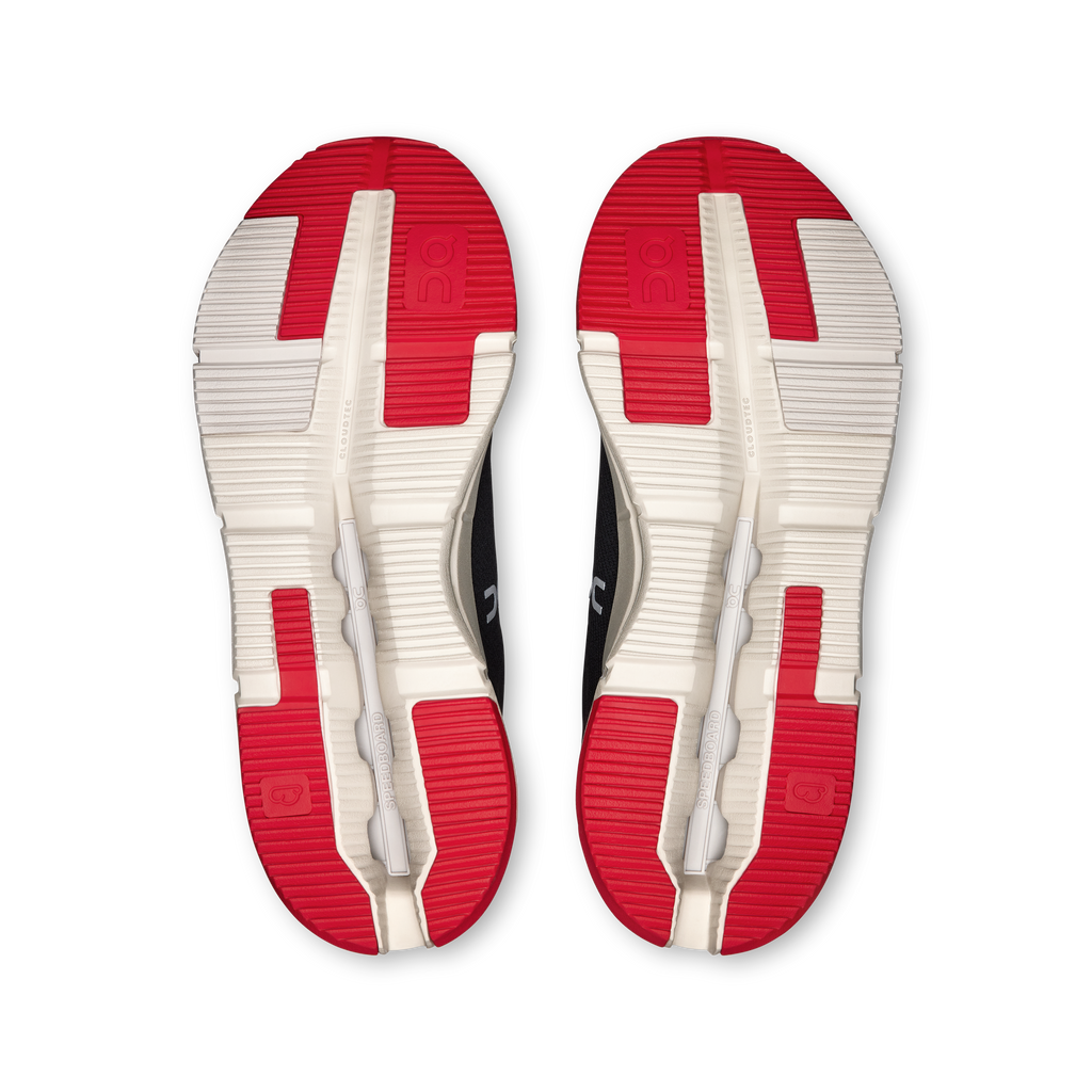 On Running Men's Cloudnova 2 Shoes - Black / Red