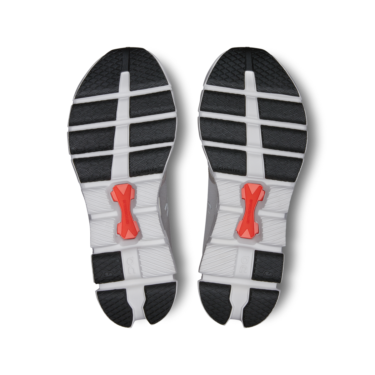 On Running Men's Cloud X 4 Shoes - Silver / Flame