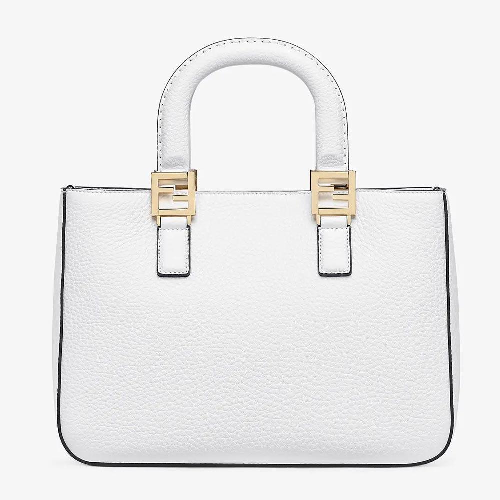 FF TOTE SMALL Cuoio Romano Leather Bag