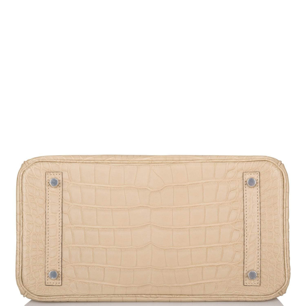 Hermes Trench Matte Alligator Birkin 30cm Palladium Hardware
