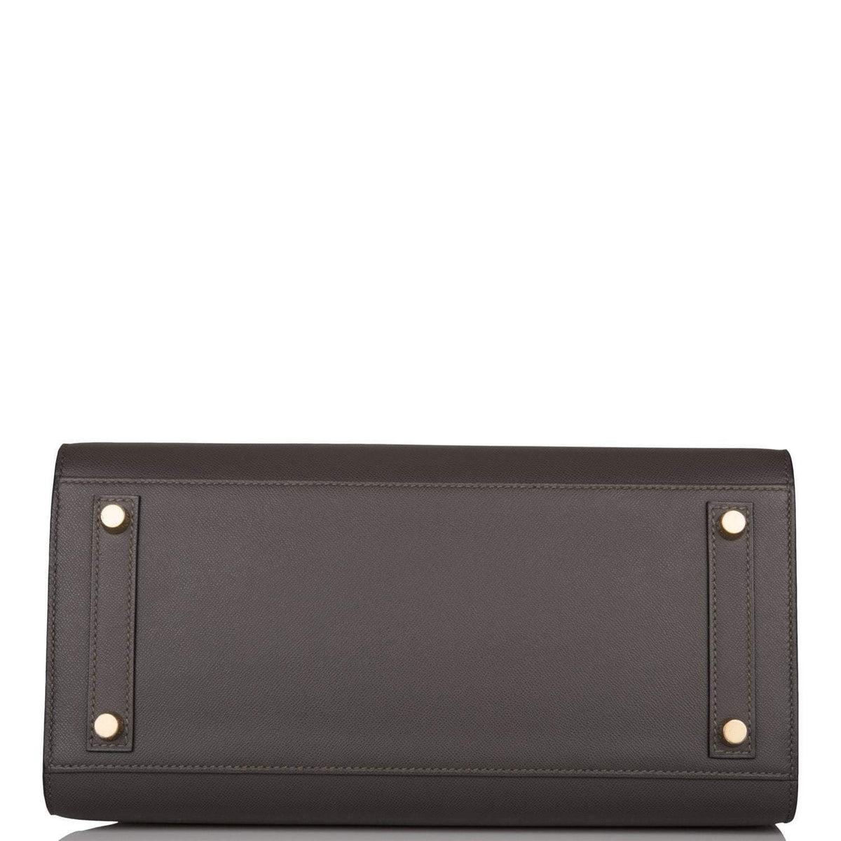 Hermes Graphite Veau Madame Sellier Birkin 30cm Gold Hardware