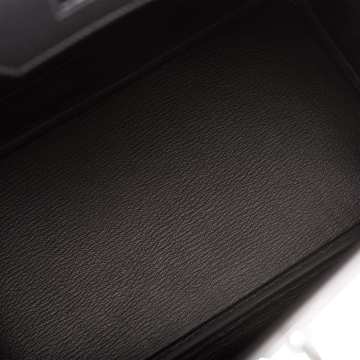 Hermes Birkin 30 Black Tadelakt Palladium Hardware