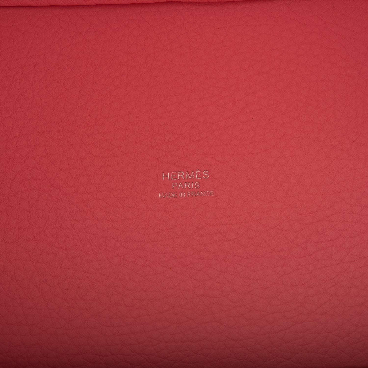 Hermes Rose Sakura Clemence Picotin Lock 18cm Palladium Hardware