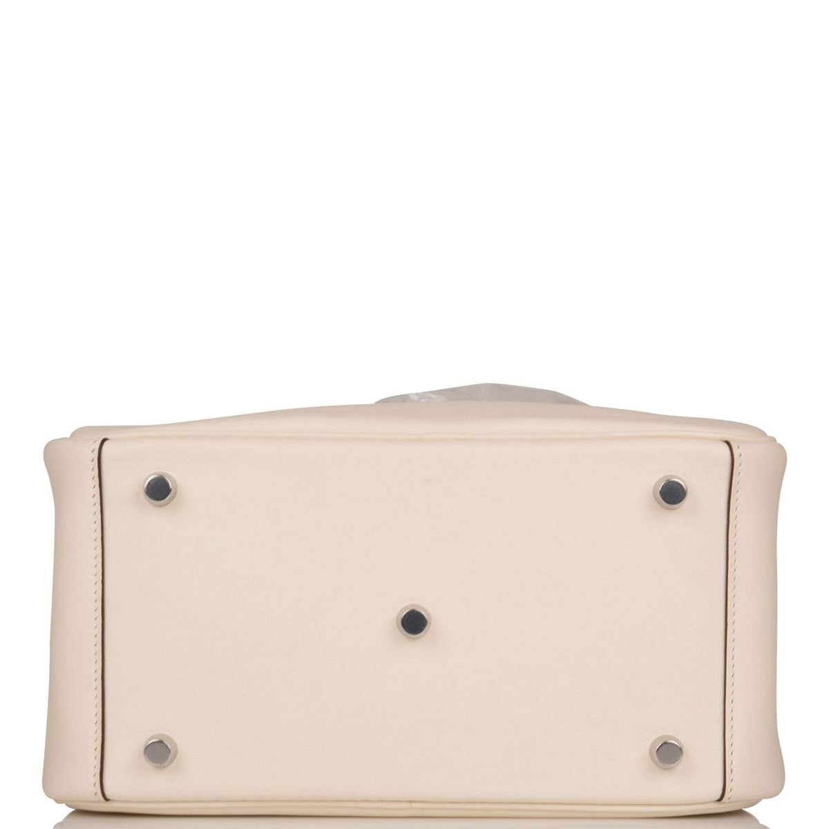 Hermes Lindy 26cm Nata Verso Swift Palladium Hardware