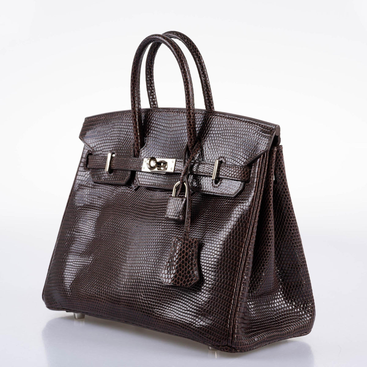 Hermes Birkin 25 Havane Nilo Lizard with Palladium Hardware