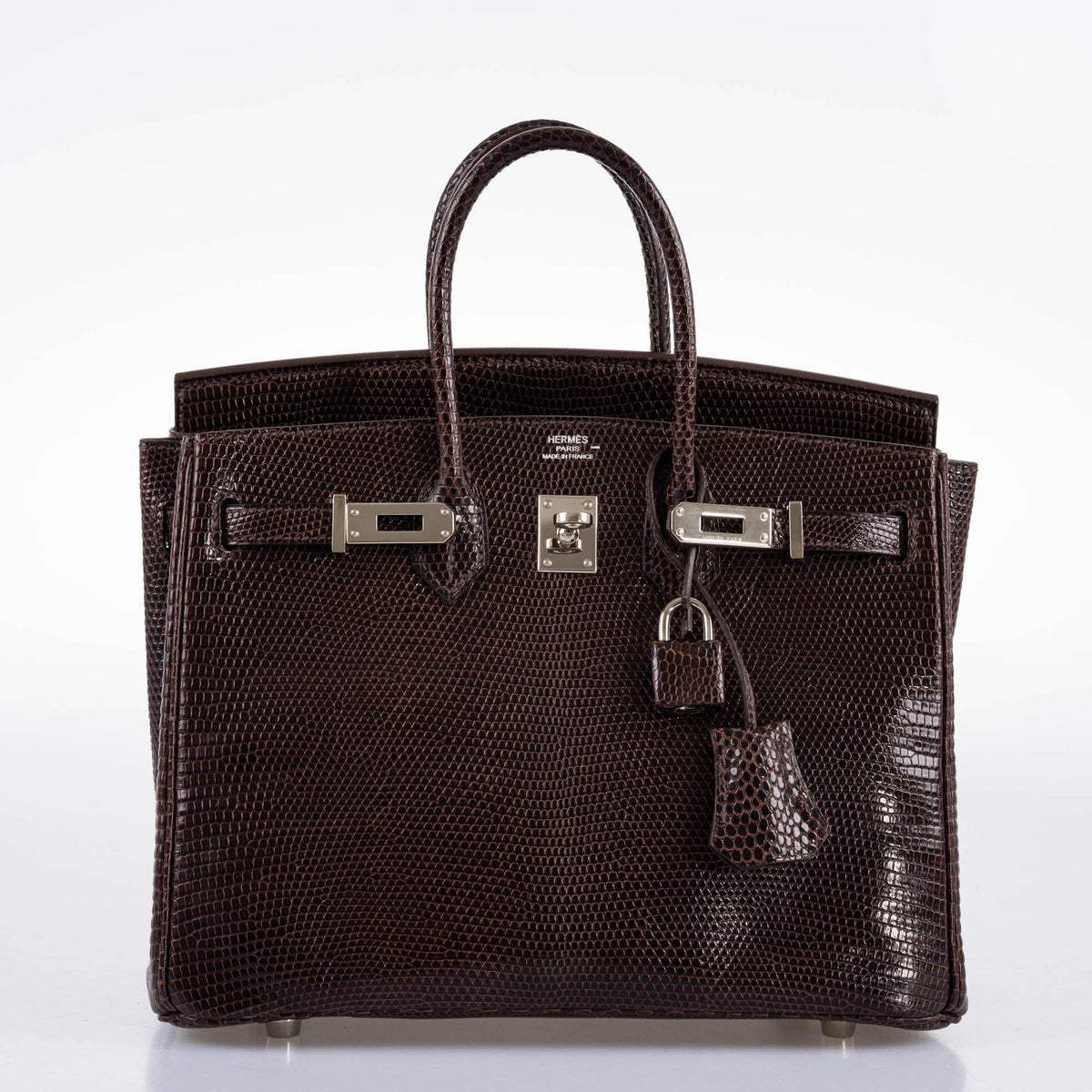 Hermes Birkin 25 Havane Nilo Lizard with Palladium Hardware