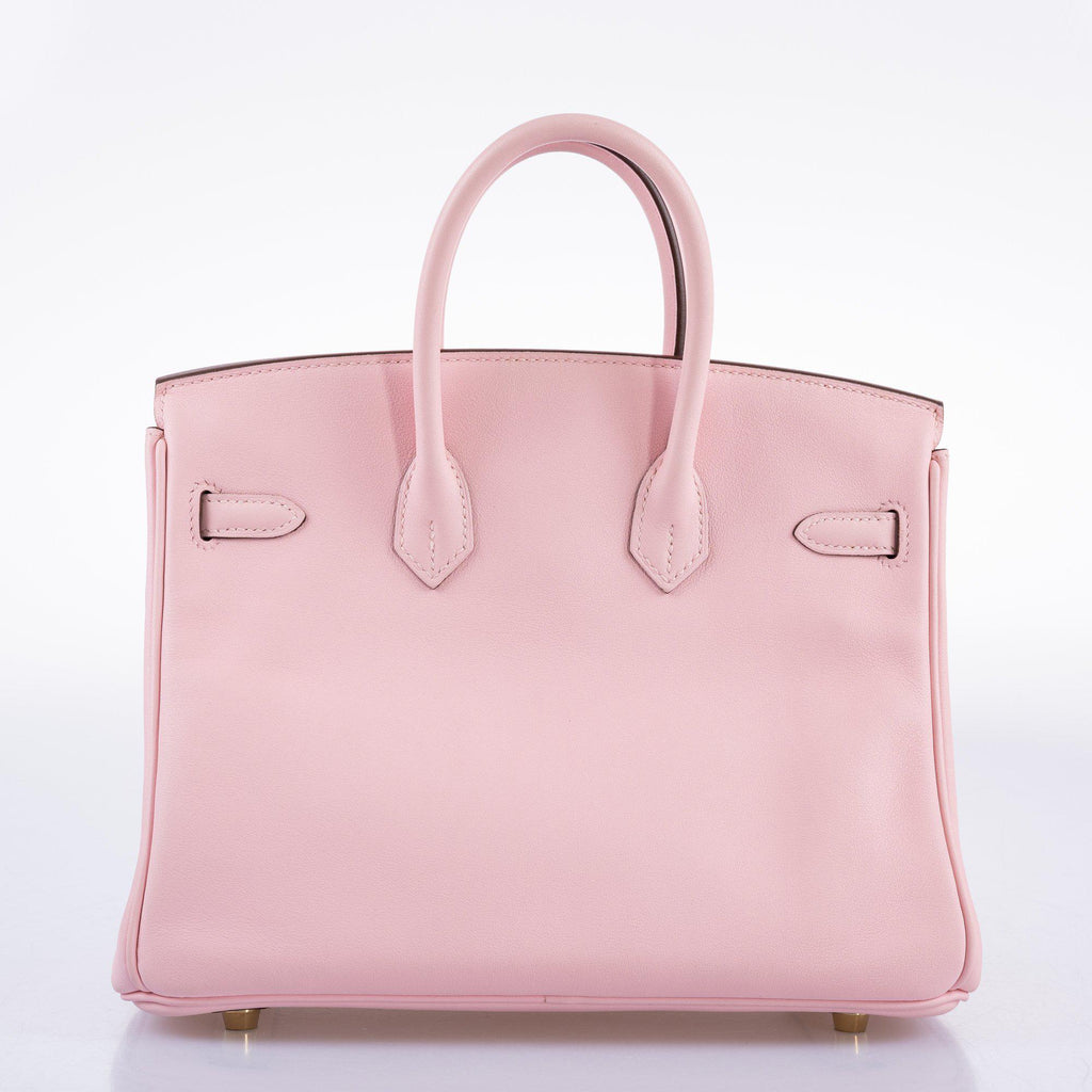 Hermes Birkin 25 Rose Sakura Swift leather Gold Hardware
