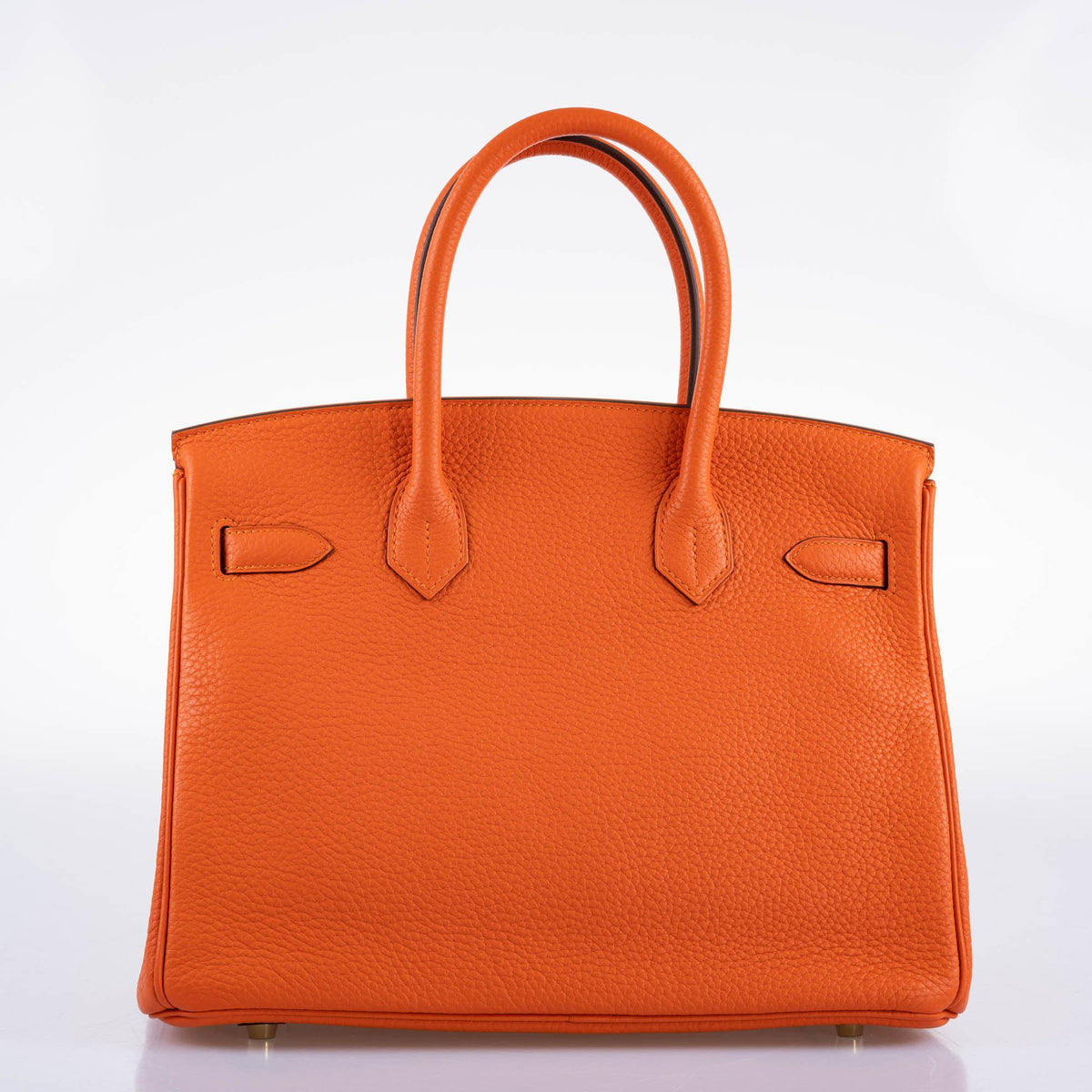 Hermes Birkin 30 Feu Togo Gold Hardware