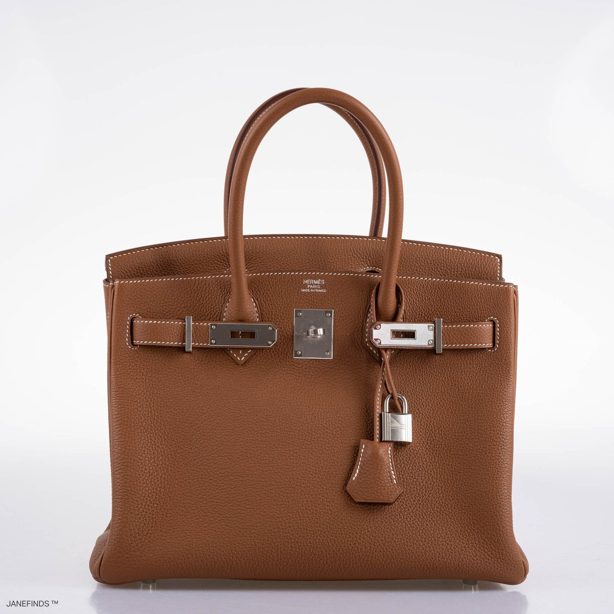 Hermes Birkin 30 Gold Togo with Palladium Hardware