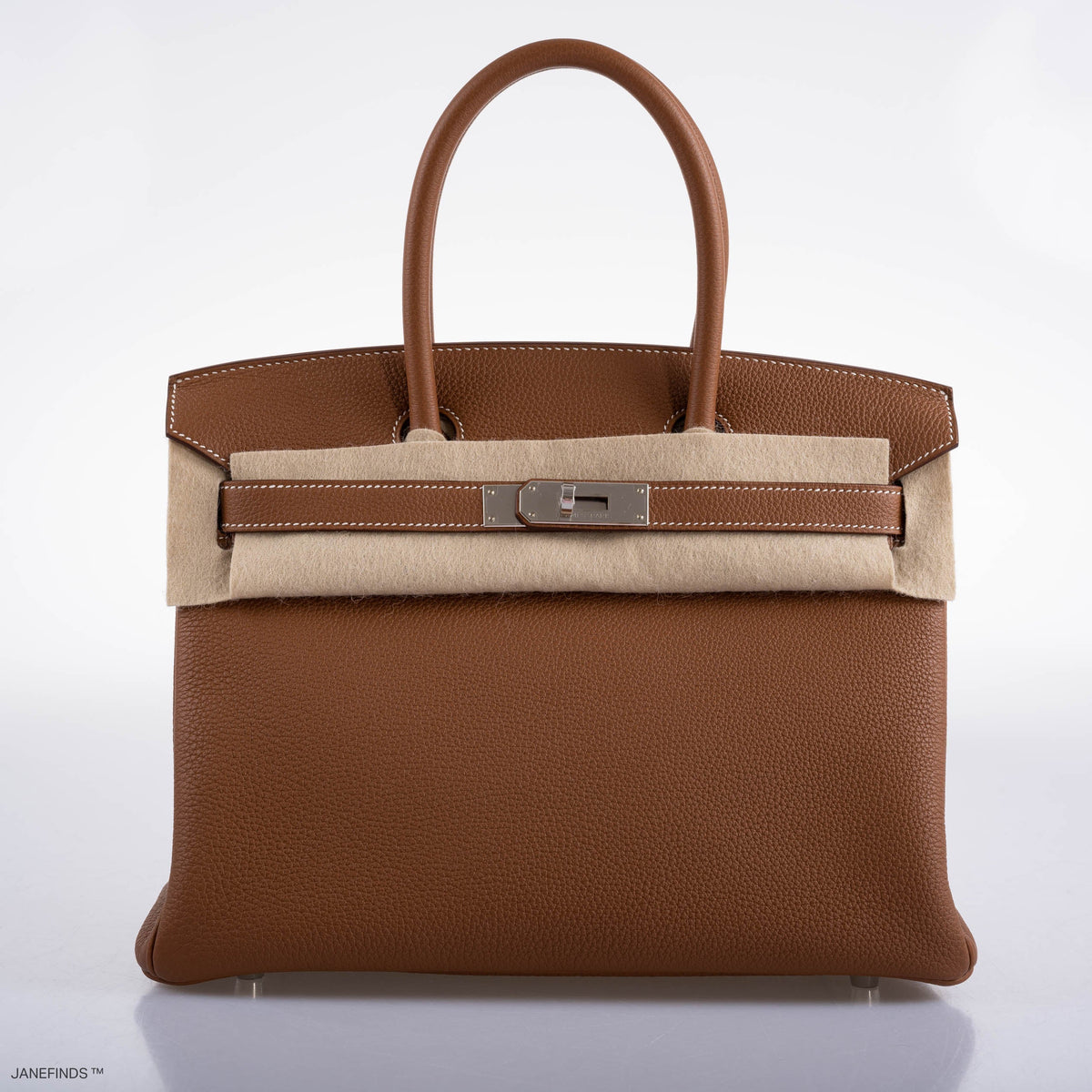 Hermes Birkin 30 Gold Togo with Palladium Hardware