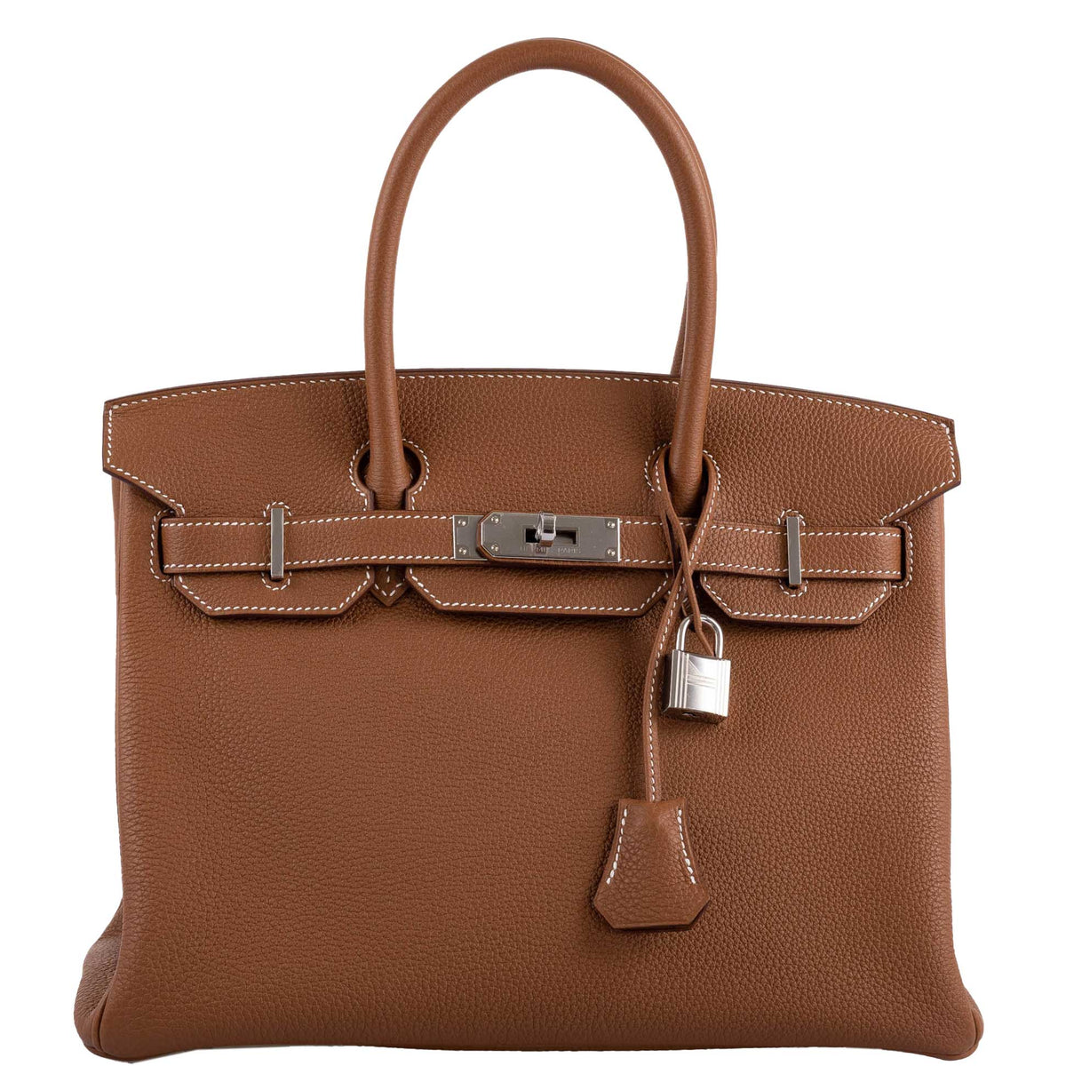 Hermes Birkin 30 Gold Togo with Palladium Hardware