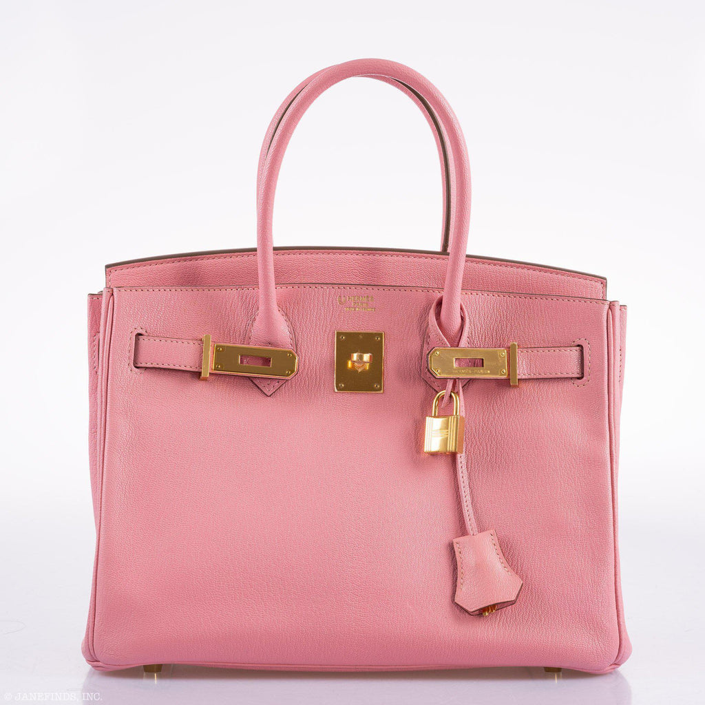 Hermes Birkin 30 HSS Rose Confetti Chevre Gold Hardware