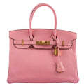 Hermes Birkin 30 HSS Rose Confetti Chevre Gold Hardware