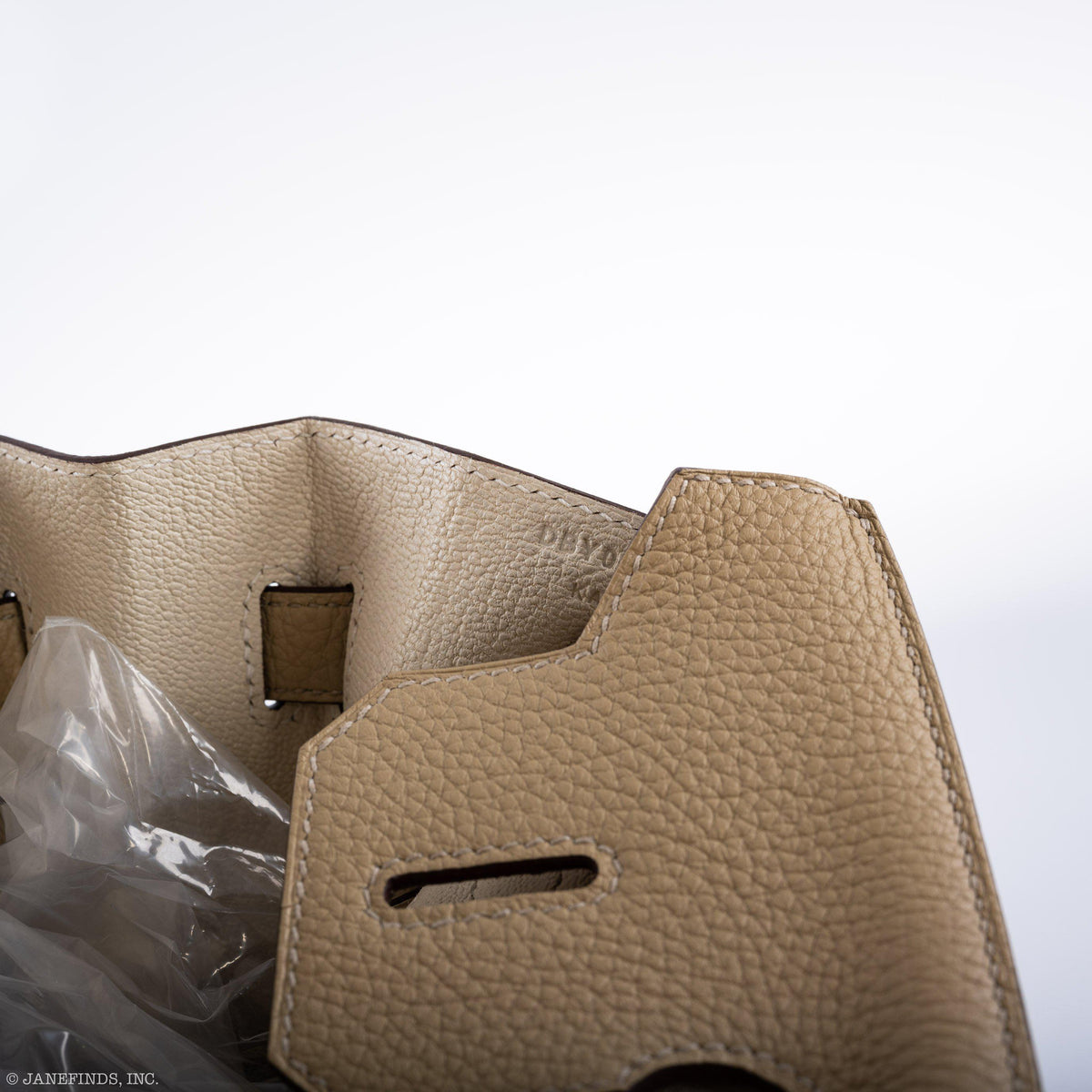Hermes Birkin 30 HSS Trench & Craie Piping Togo Brushed Gold Hardware