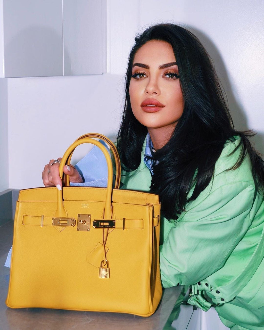 Hermes Birkin 30 Jaune Ambre Togo Gold Hardware