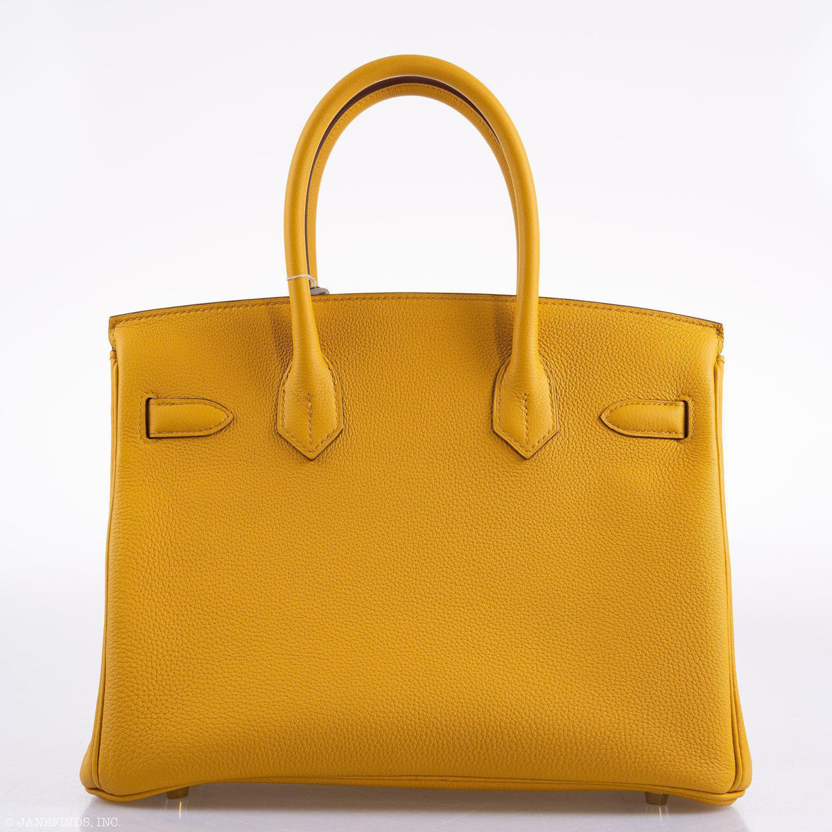 Hermes Birkin 30 Jaune Ambre Togo Gold Hardware